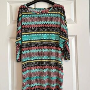 Women’s Fun Tunic With Lots of Color